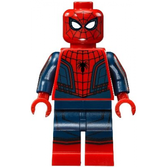 Spider-Man - Black Web Pattern, Red Torso Large Vest, Red Boots