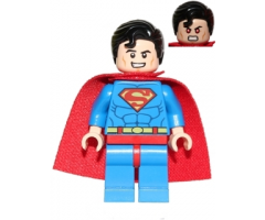 Superman - Red Eyes on Reverse, Spongy Soft Knit Cape