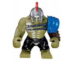 Hulk with Silver Helmet and Black Pants