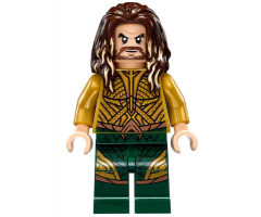 Aquaman - Dark Brown Long Hair