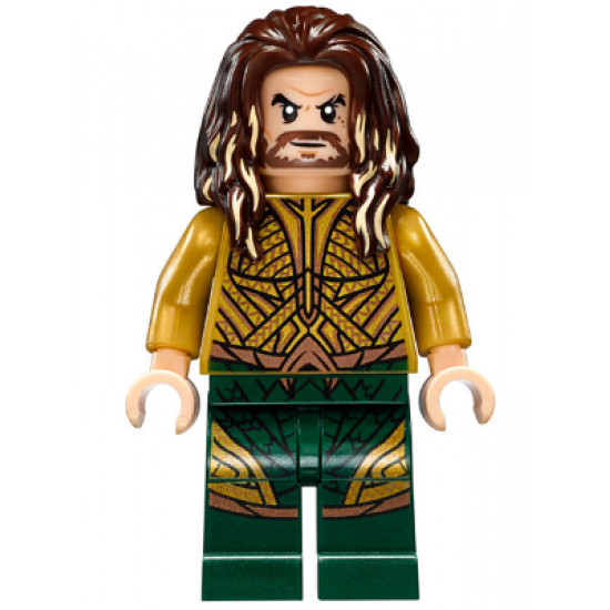 Aquaman - Dark Brown Long Hair