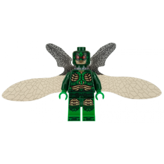 Parademon - Dark Green, Extended Wings