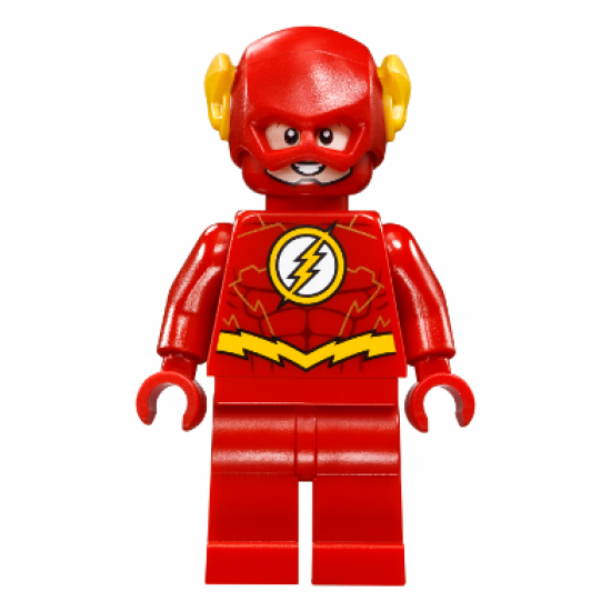 The Flash - Gold Outlines on Chest