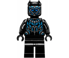 Black Panther - Claw Necklace, Metallic Light Blue Highlights