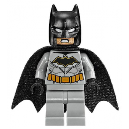 Batman, Medium Nougat Face, Light Bluish Gray Suit
