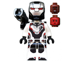 War Machine - White Jumpsuit with Shooter