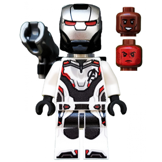 War Machine - White Jumpsuit with Shooter