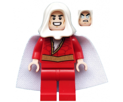 Shazam - White Hood, Spongy Cape