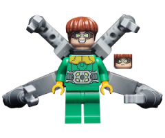 Dr. Octopus (Otto Octavius) / Doc Ock - Green Outfit with Arms without Stickers
