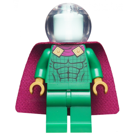 Mysterio - Light Aqua Head, Trans-Clear Helmet