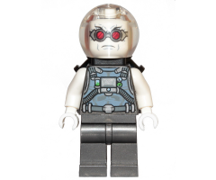 Mr. Freeze, Pearl Dark Gray, Neck Bracket with 4 Angled Handles