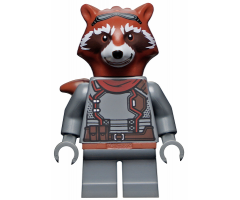 Rocket Raccoon - Dark Bluish Gray Outfit
