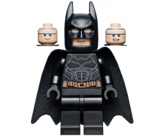 Batman - Black Suit with Copper Belt, Spongy Cape