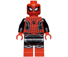Spider-Man - Black and Red Suit, Small Black Spider, Silver Trim (Upgraded Suit)