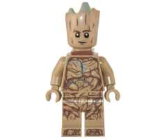 Groot, Teen Groot - Dark Tan with Neck Bracket