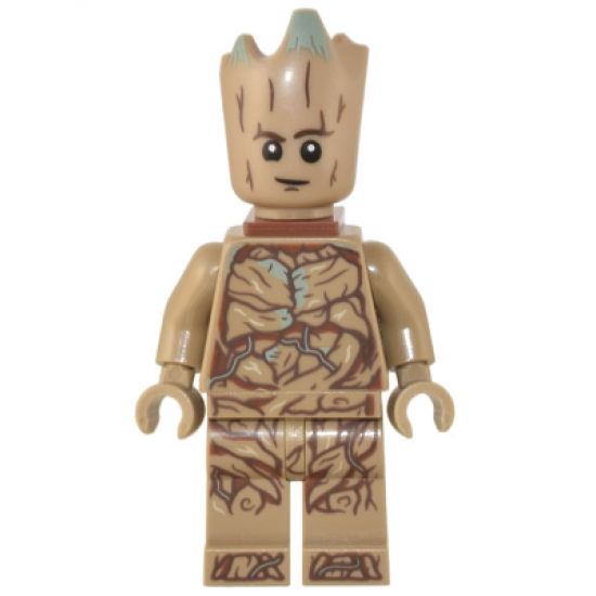 Groot, Teen Groot - Dark Tan with Neck Bracket