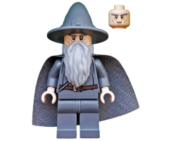 Gandalf the Grey - Wizard / Witch Hat, Short Cheek Lines