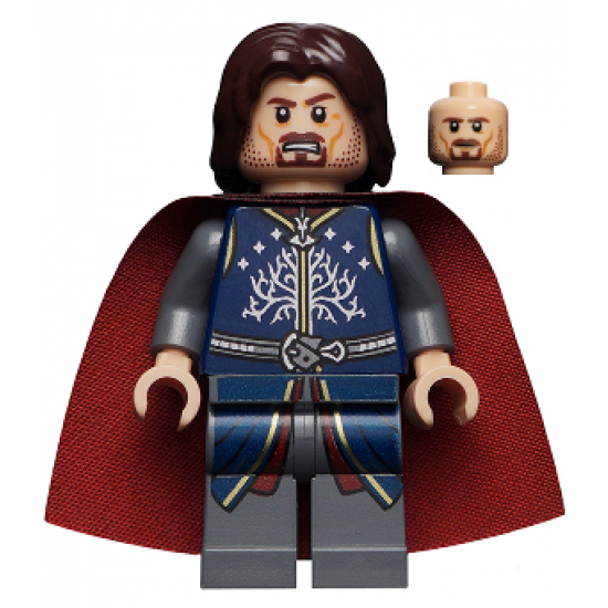 Aragorn, Dark Red and Black Cape