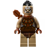 Hunter Orc with Top Knot and Quiver