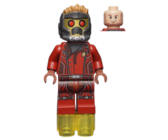 Star-Lord - Mask, Jacket with Side Buttons