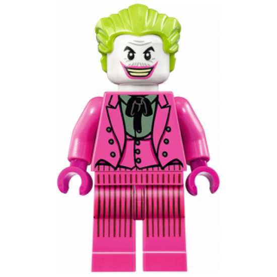 The Joker - Dark Pink Suit, Wide Grin / Lips Pursed