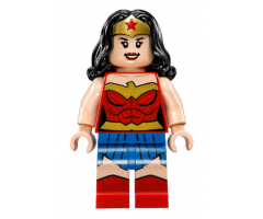 Wonder Woman, Gold Belt, Blue Skirt