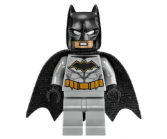 Batman, Medium Nougat Face, Light Bluish Gray Suit