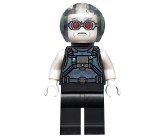 Mr. Freeze, Pearl Dark Gray, Neck Bracket