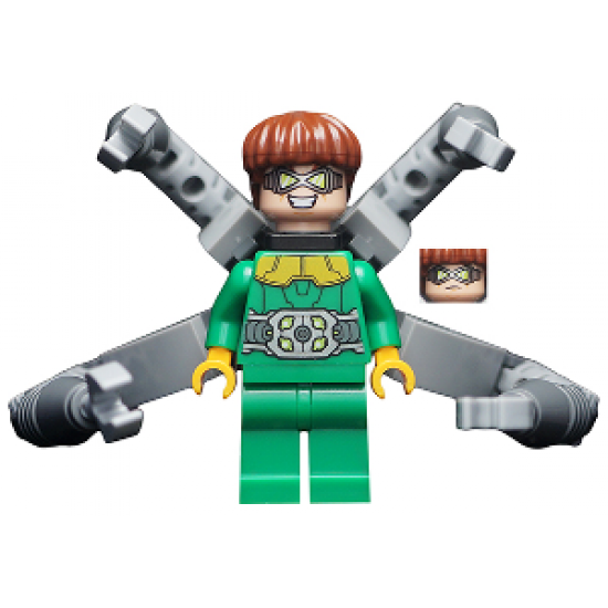 Dr. Octopus (Otto Octavius) / Doc Ock - Green Outfit with Arms without Stickers