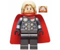 Thor - Spongy Cape (Juniors), Pearl Dark Gray Legs