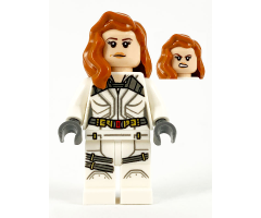 Black Widow - White Jumpsuit
