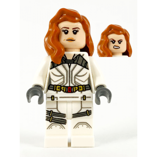 Black Widow - White Jumpsuit