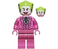 The Joker - Dark Pink Suit, Open Mouth Grin / Closed Mouth