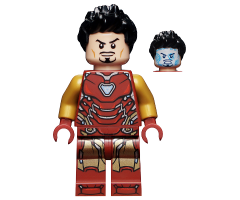 Iron Man Mark 85 Armor - Black Hair