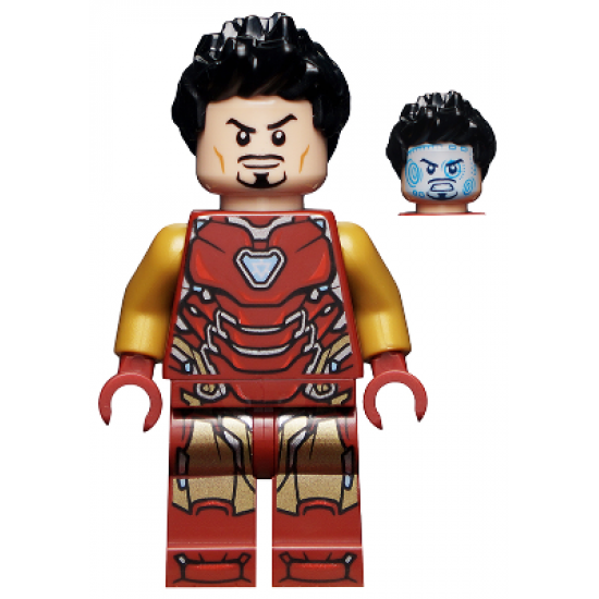 Iron Man Mark 85 Armor - Black Hair