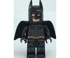 Batman - Black Suit with Copper Belt and Printed Legs (Type 2 Cowl)