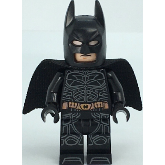 Batman - Black Suit with Copper Belt and Printed Legs (Type 2 Cowl)