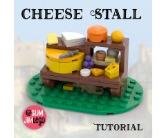 Medieval Cheese Market Stall