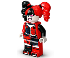 Harley Quinn - Pigtails, Dark Azure and Dark Pink Eye Shadow (76220)
