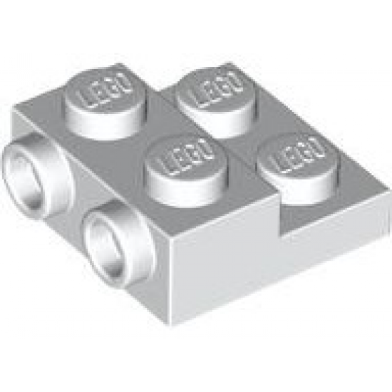 Plate, Modified 2 x 2 x 2/3 with 2 Studs on Side - Hollow Bottom Tube