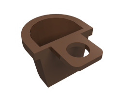 Minifigure, Body Wear Container D-Basket