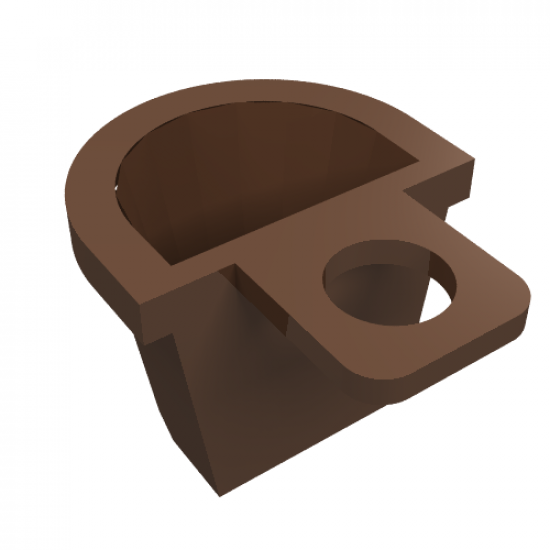 Minifigure, Body Wear Container D-Basket