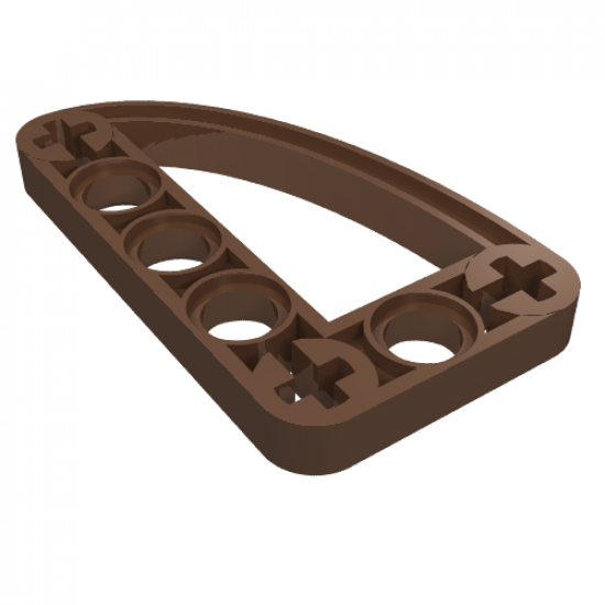 Technic, Liftarm Modified L-Shape Quarter Ellipse Thin 3 x 5