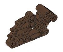Bionicle Bohrok Rib Cage, Liftarm 2 x 4 x 7 Angled