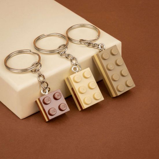 Набор LEGO брелоков для ключей: Мокко