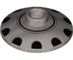 Dish 2 x 2 Inverted (Radar) with Black Circles and Dots Hubcap Pattern