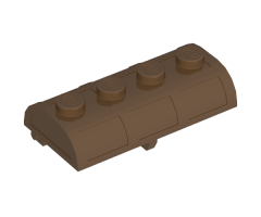 Container Treasure Chest Lid - Thick Hinge