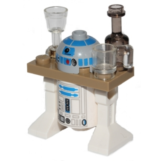 Astromech Droid, R2-D2, Serving Tray Dark Tan