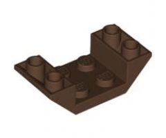 Slope, Inverted 45 4 x 2 Double with 2 x 2 Cutout