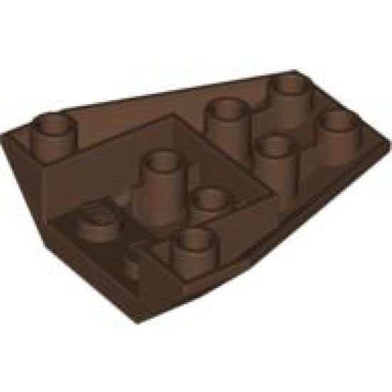 Wedge 4 x 4 Triple Inverted with Connections between 2 Studs